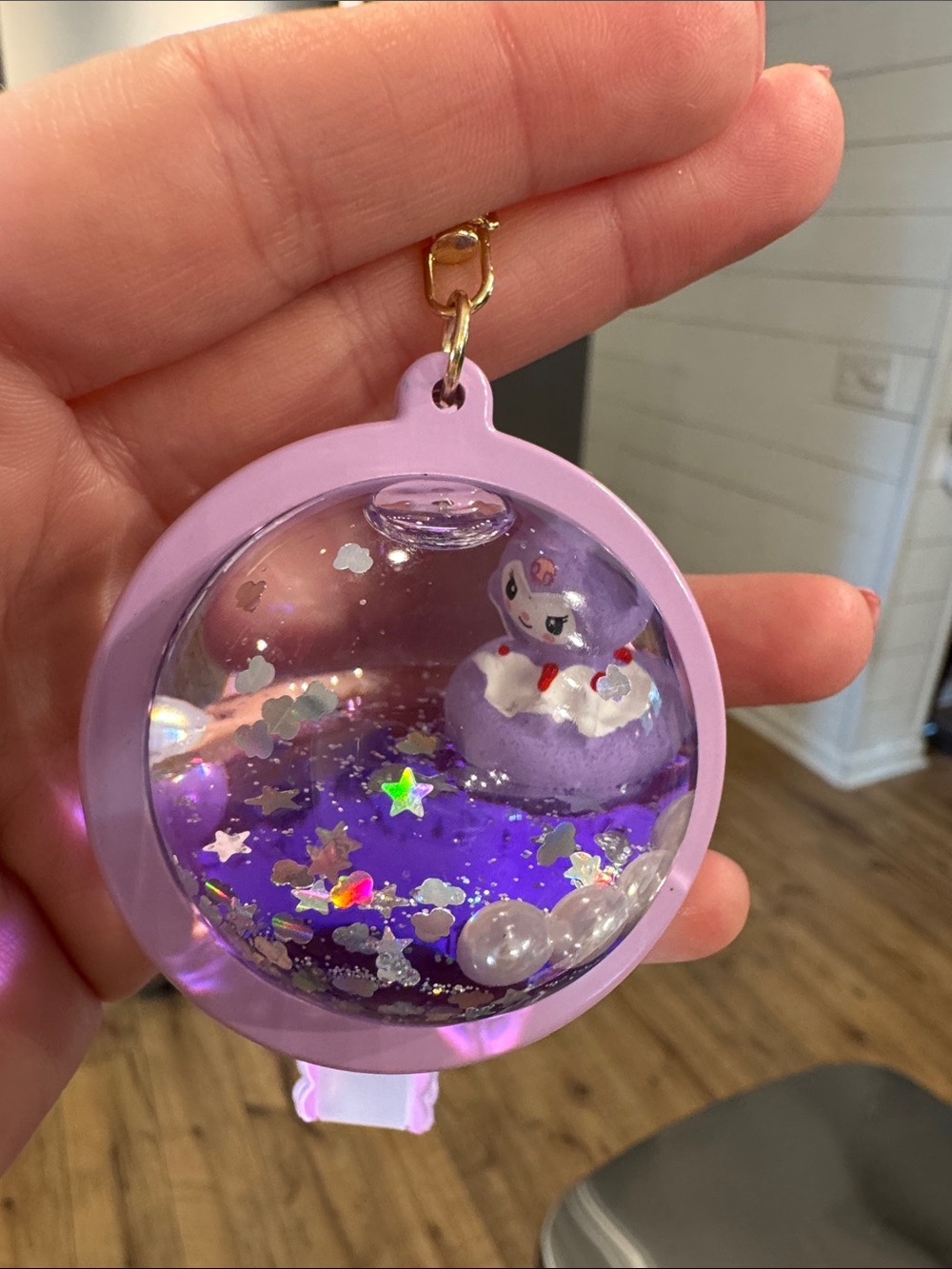 Pink Hello Kitty Bubble Keychain-FREE w/$100 purchase - Picture 4 of 6